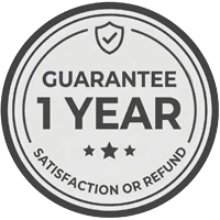 Satisfaction guaranteed or your money back